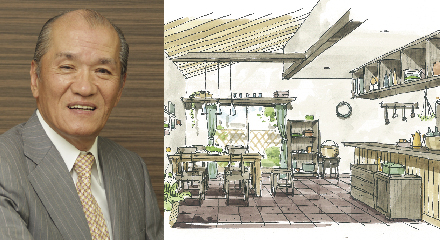 宮後浩氏手描きパースの第一人者/コラムデザインセンター代表取締役