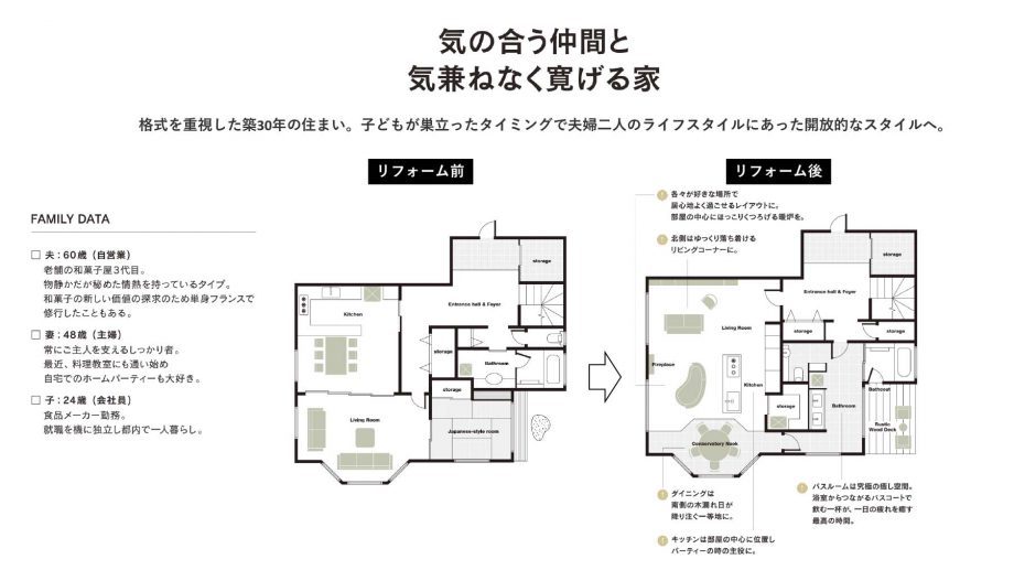 大塚家具・有明本社ショールームの設計・デザイン監修をしました。